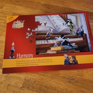 Harmony Puzzle 550 pieces Rip Squeak Fantasy verified all pieces